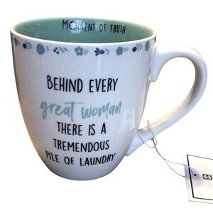 Mary Square Moment of Truth Mug. NWT